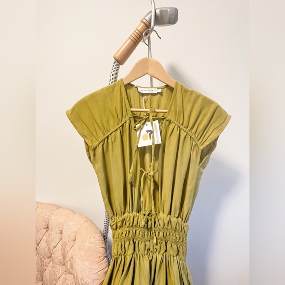 🫒Winona🫒 Boho Dress / Olive / Size L - Picture 9 of 11